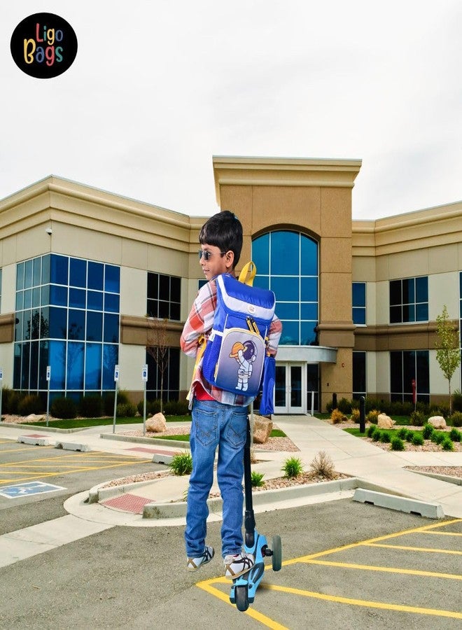 Ligo 14 Inch Kindergarten School Bags for Boys & Girls | Casual Backpack for Kids school bags - Image 3